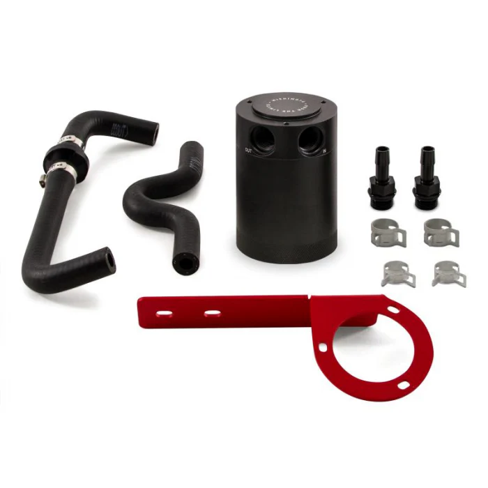 Mishimoto 17-21 Honda Civic Type R FK8 Baffled Oil Catch Can PCV Side - Image 2