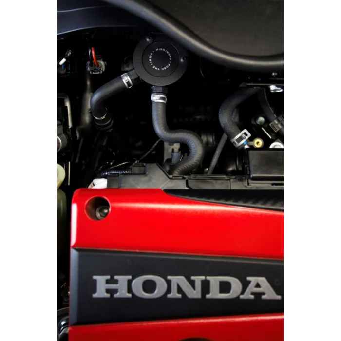 Mishimoto 17-21 Honda Civic Type R FK8 Baffled Oil Catch Can PCV Side - Image 8