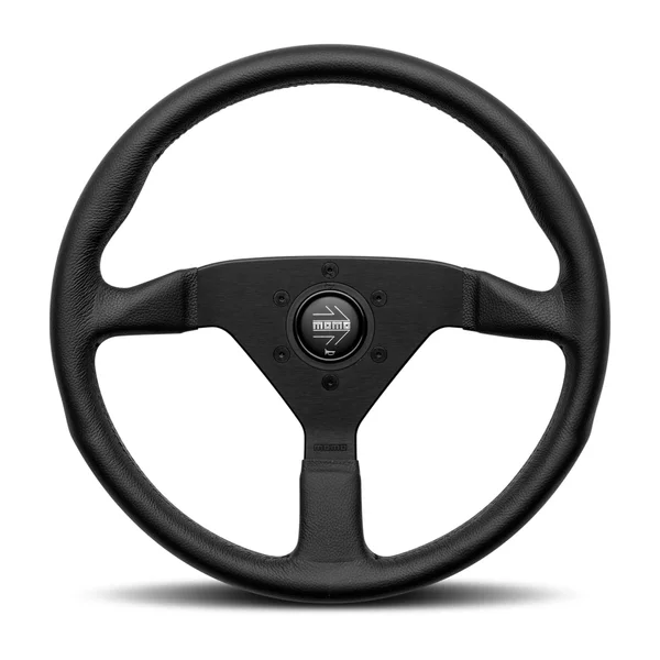 Momo Monte Carlo 320mm / 350mm Leather Black Stitch Steering Wheel
