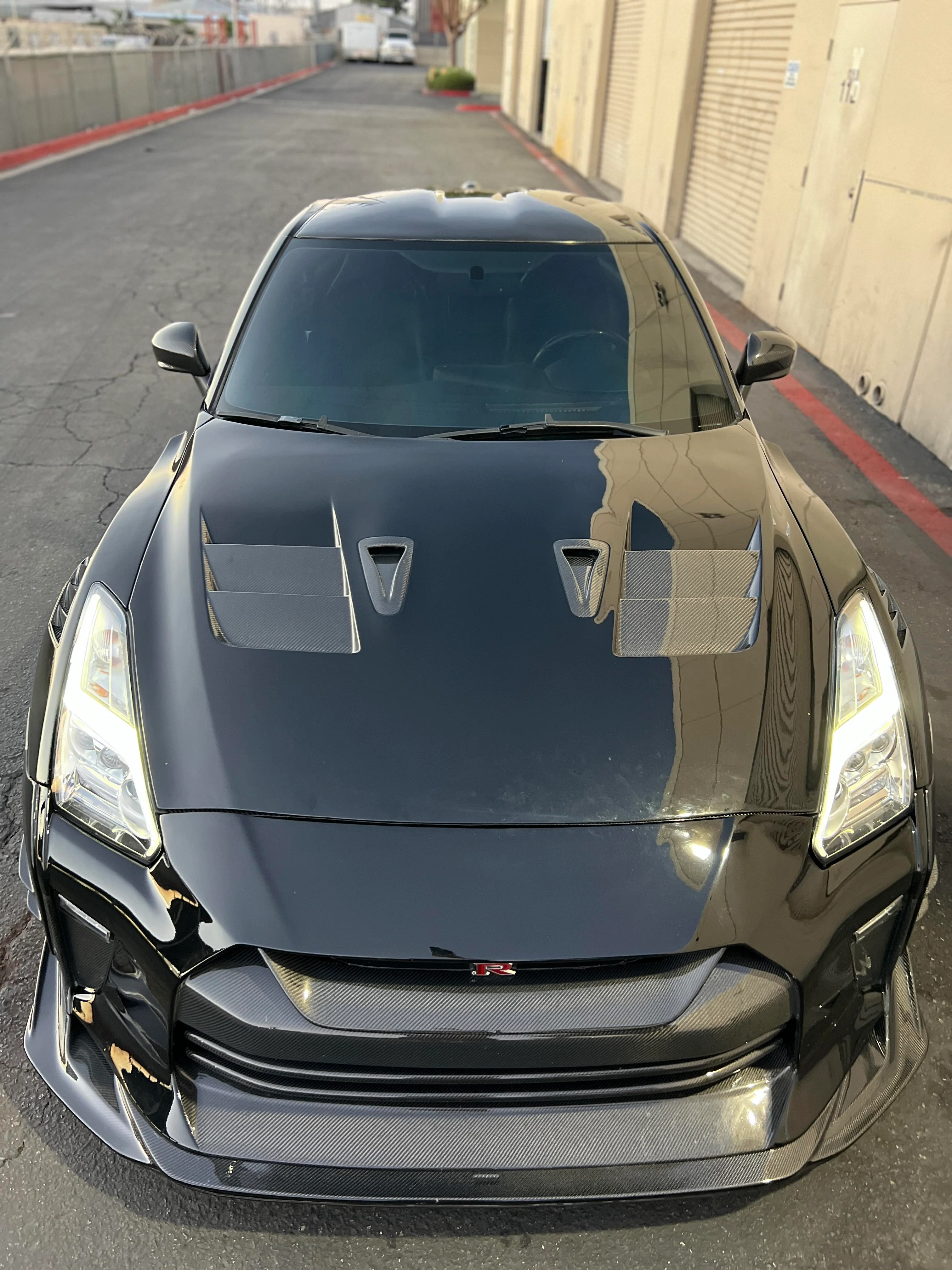 R35 GTR Carbon Roof Panel 2009-16 (GTR - R50 Inspired) - Image 5