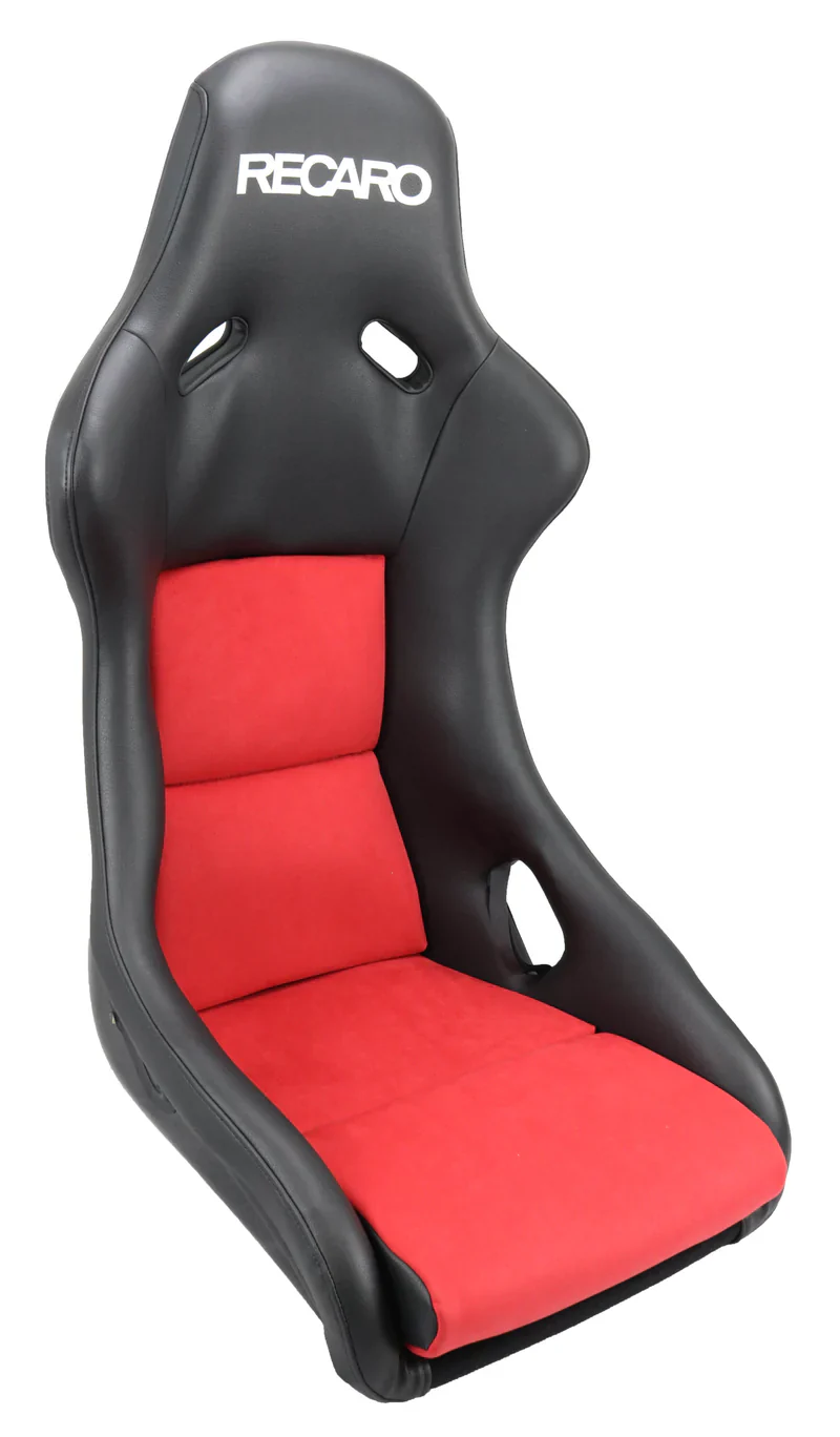 Recaro Pole Position ABE Artificial Leather Black / Dinamica Red
