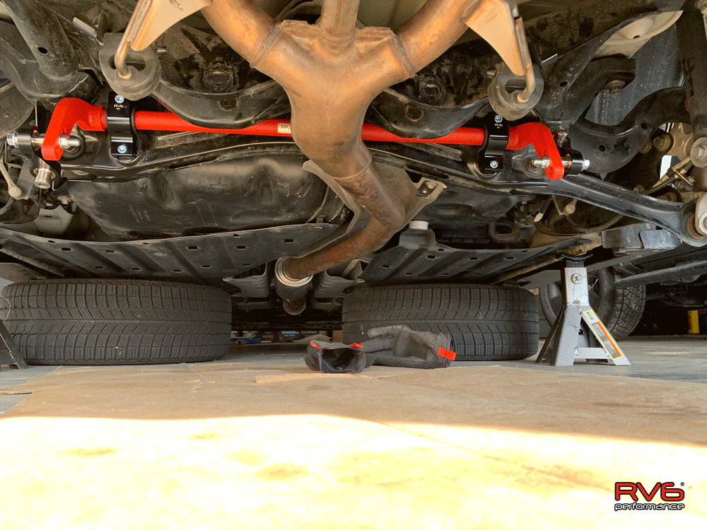 RV6 Performance 2016+ Civic Adjustable Chromoly Rear Sway Bar (25.4mm) - Image 14