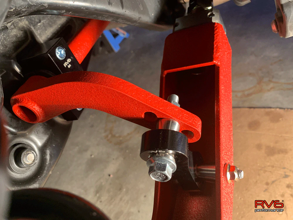 RV6 Performance 2016+ Civic Adjustable Chromoly Rear Sway Bar (25.4mm) - Image 9