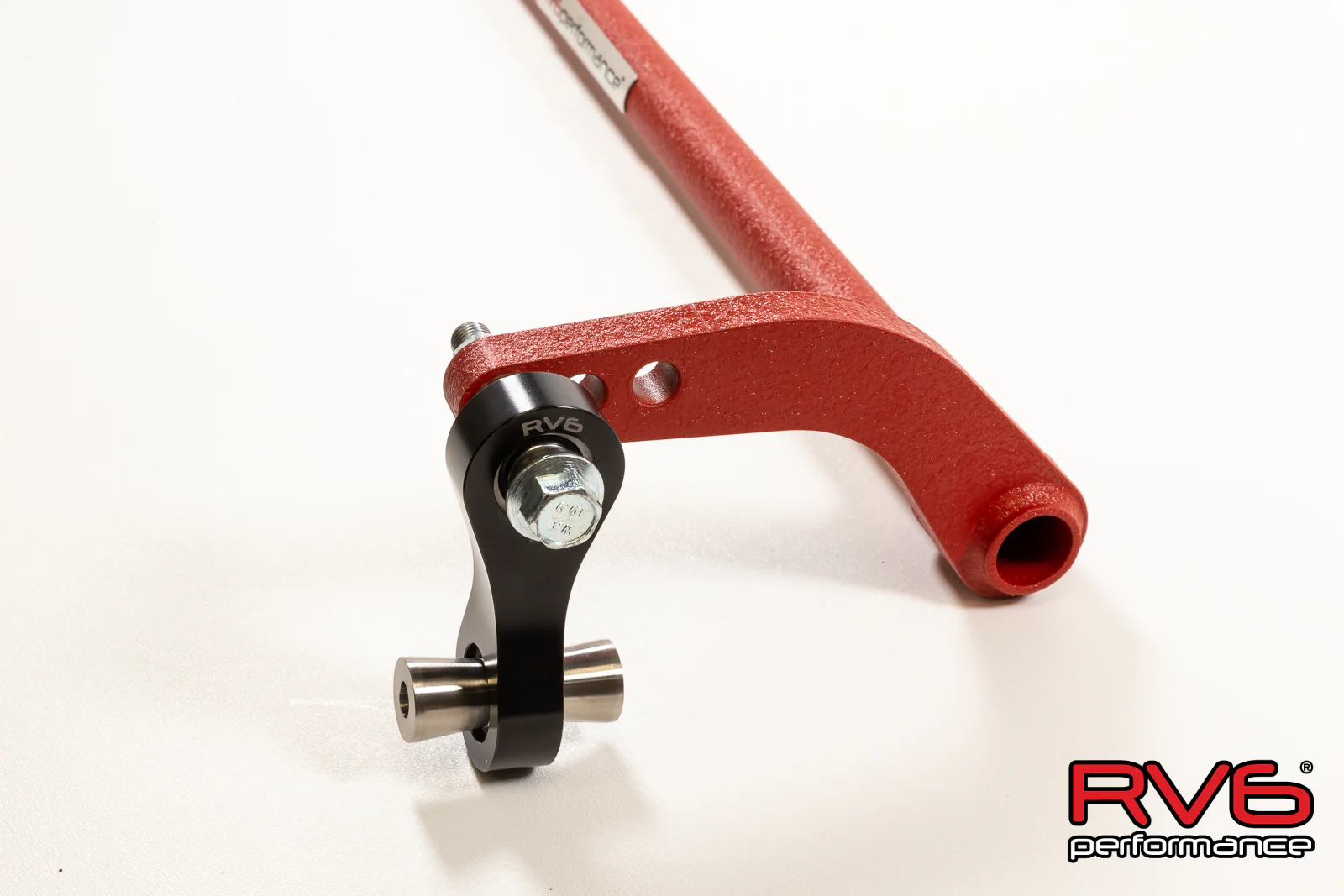 RV6 Performance 2016+ Civic Adjustable Chromoly Rear Sway Bar w/ Billet Endlinks - Image 3