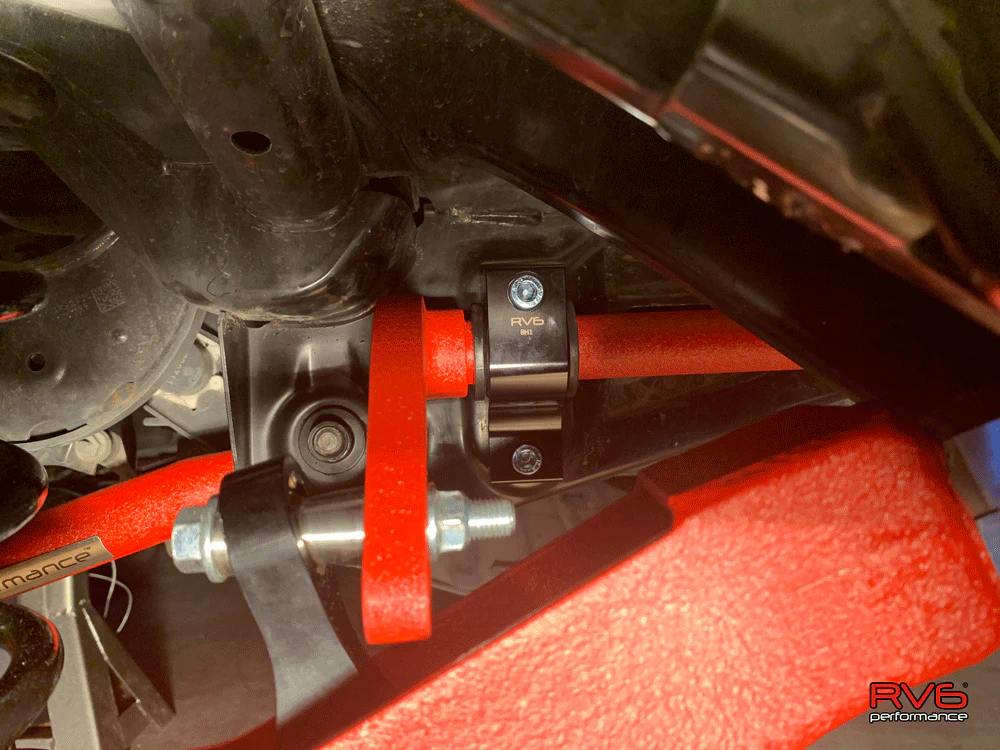 RV6 Performance 2017+ Civic Type R FK8 Adjustable Chromoly Rear Sway Bar (25.4mm) - Image 13