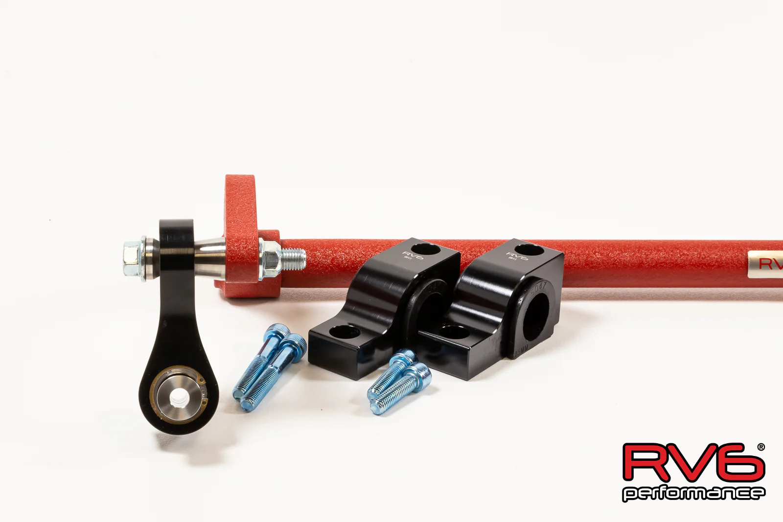 RV6 Performance 2017+ Civic Type R FK8 Adjustable Chromoly Rear Sway Bar w/ Billet Endlinks - Image 5