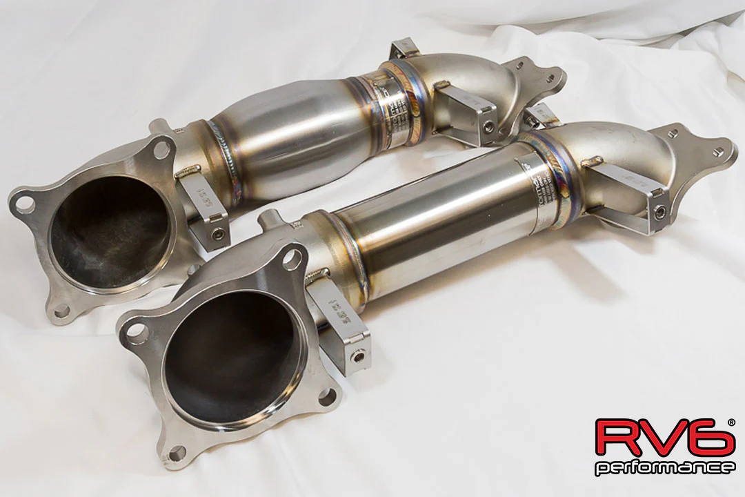 RV6 Performance 2017+ Civic Type R FK8 High Temp Catted Downpipe - Image 11