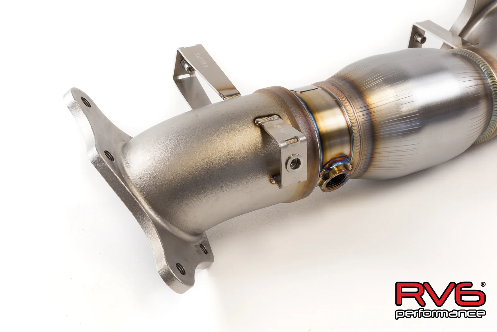 RV6 Performance 2017+ Civic Type R FK8 High Temp Catted Downpipe - Image 6