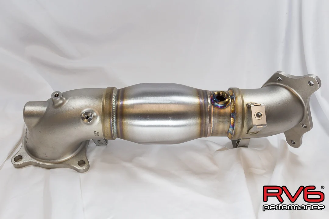 RV6 Performance 2017+ Civic Type R FK8 High Temp Catted Downpipe - Image 8