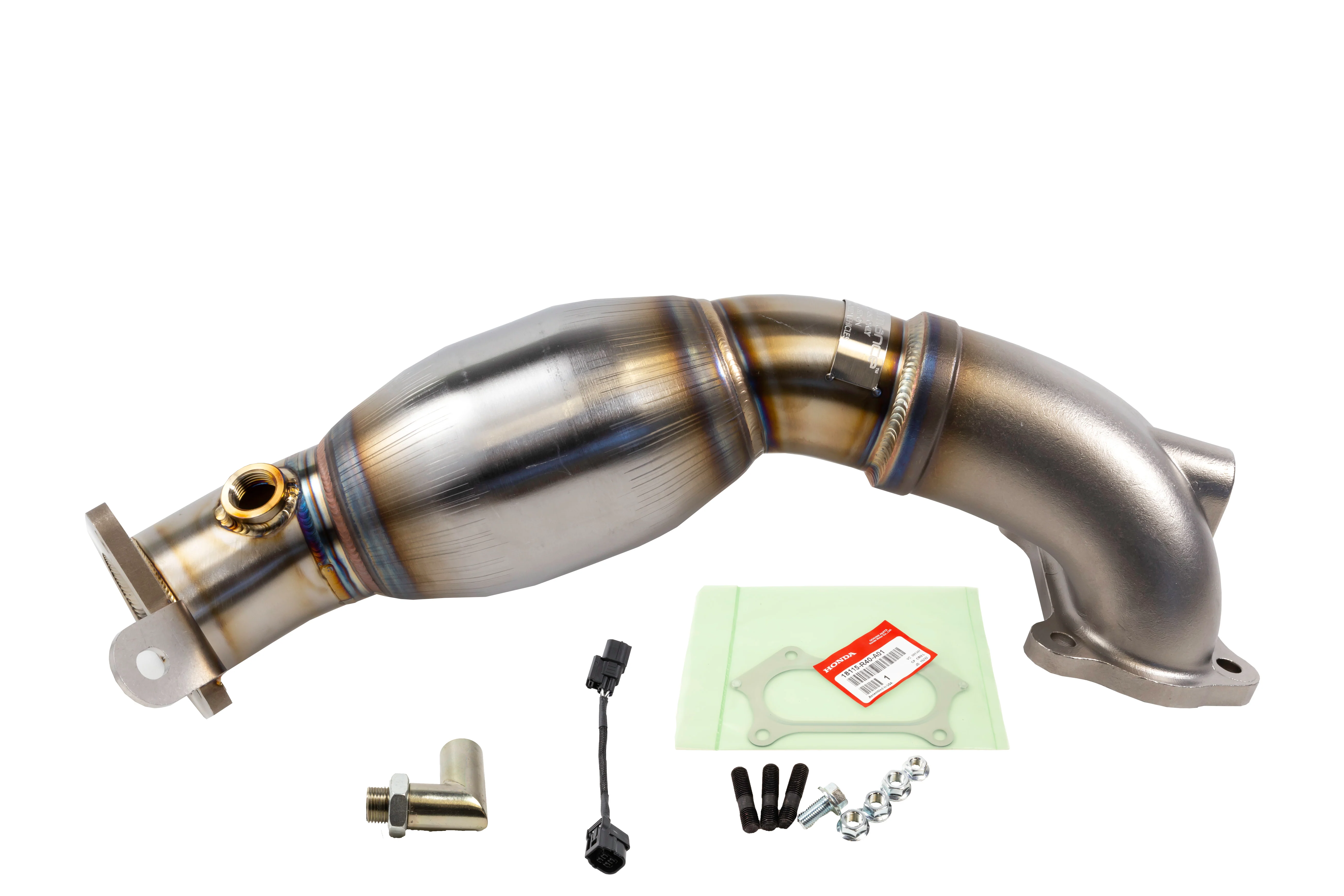 RV6 Performance 2016-21 Civic 2.0L Sedan / Coupe High Temp Catted Downpipe - Image 6
