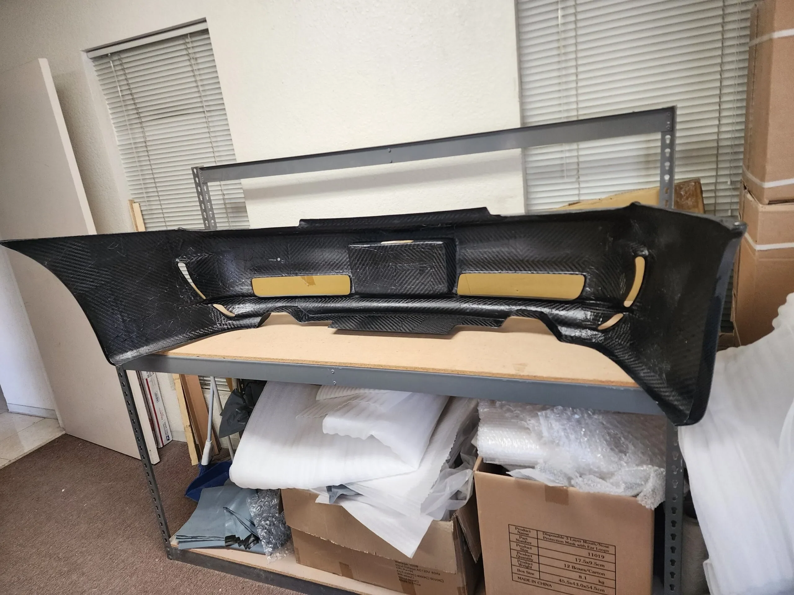 S2000 ASM Style DRY Carbon Rear Aero Bumper - Image 6