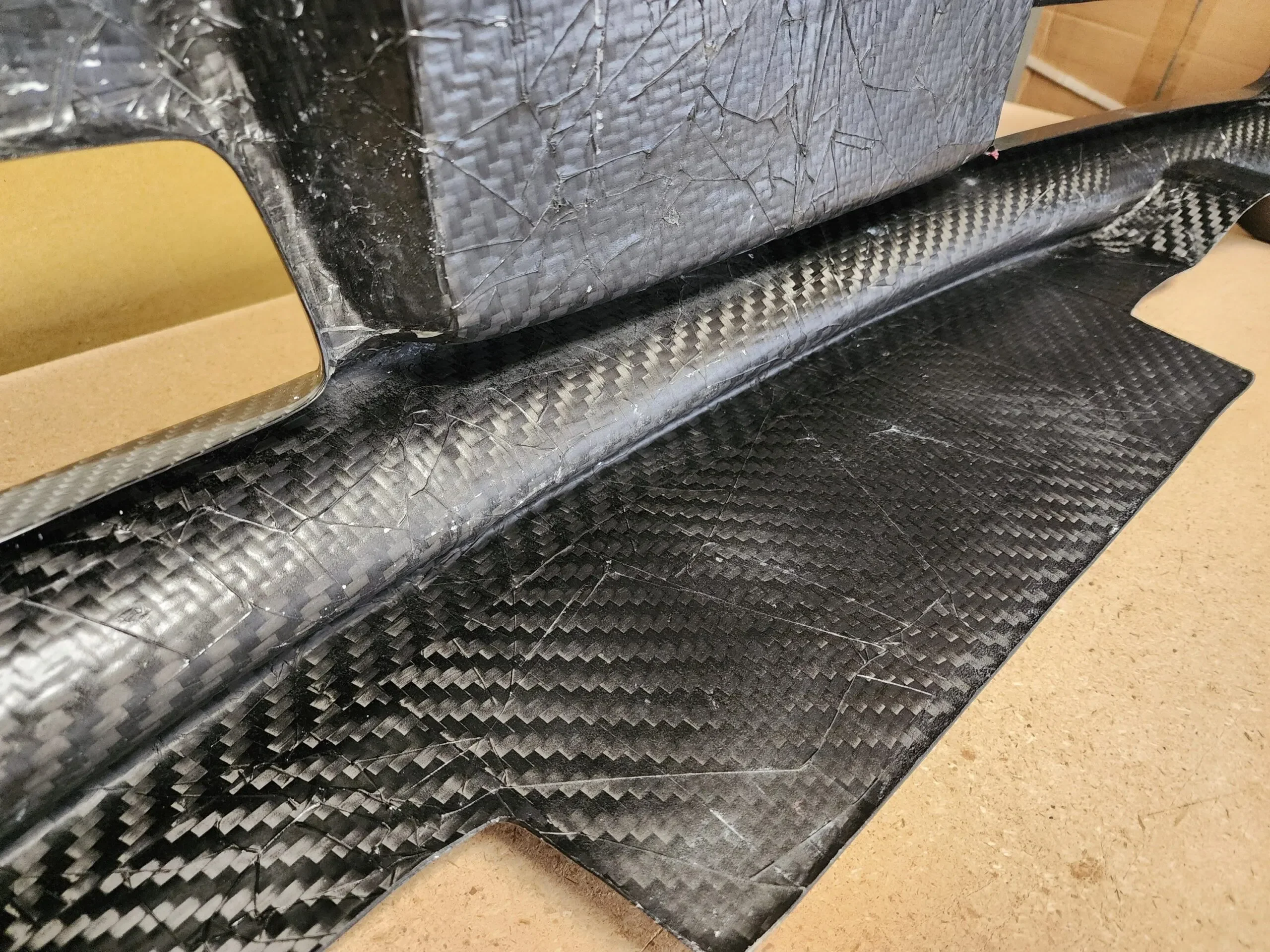S2000 ASM Style DRY Carbon Rear Aero Bumper - Image 7