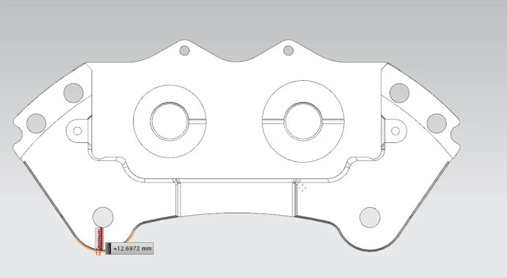 Ballade Sports 4 Piston Twin Block Brake Caliper Kit - Image 21
