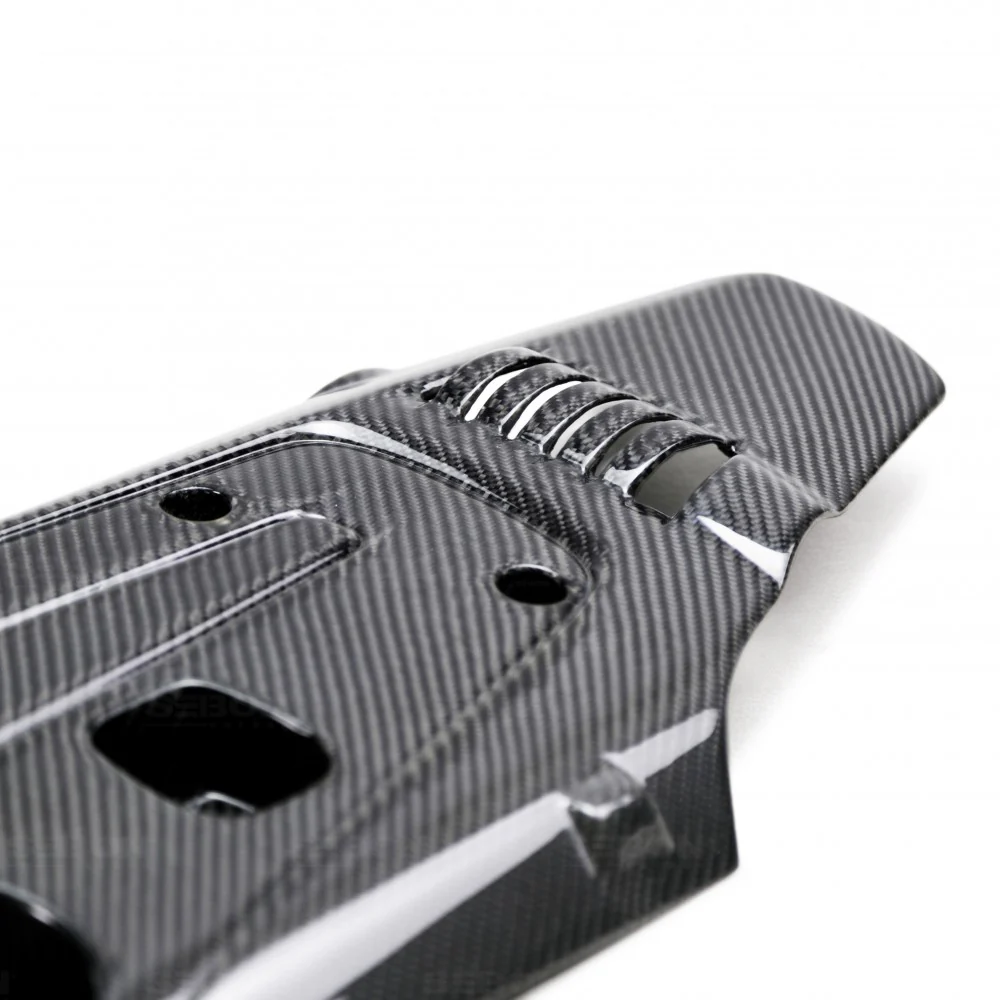 Seibon 17+ Civic Type R Carbon Fiber Engine Cover - Image 4