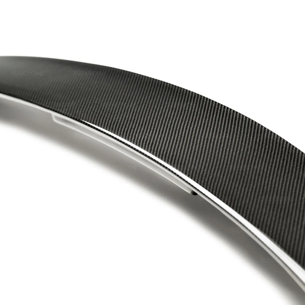 Seibon 17+ Civic Type R Carbon Fiber Tailgate Middle Spoiler - Image 3