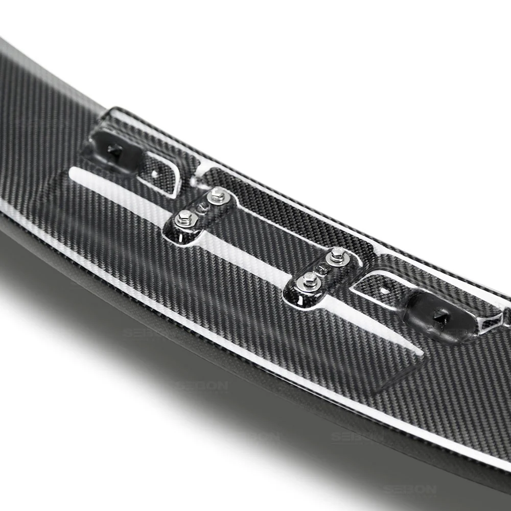 Seibon 17+ Civic Type R Carbon Fiber Tailgate Middle Spoiler - Image 4