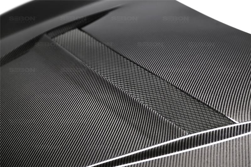 Seibon 2016-Current Honda Civic Coupe/Sedan/Hatchback VS-Style Carbon Fiber Hood - Image 3