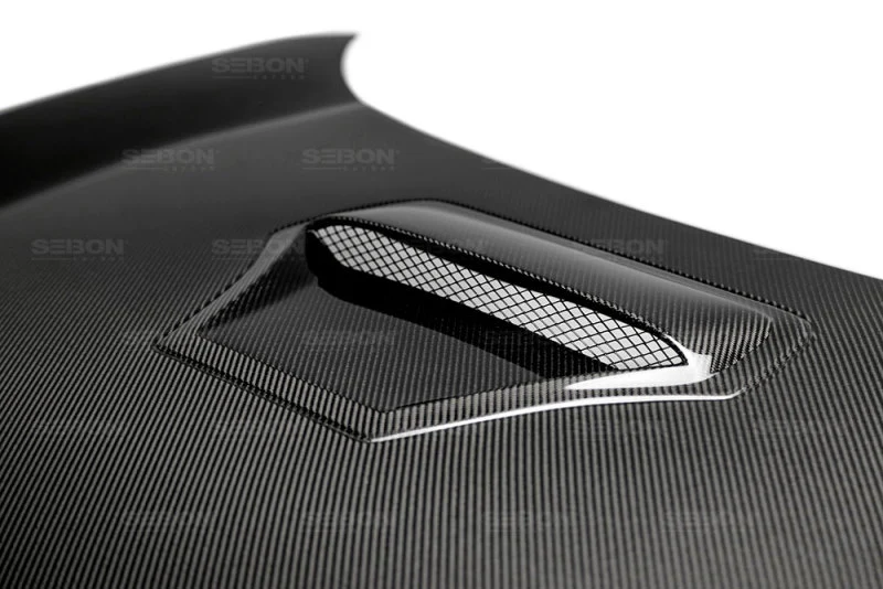 Seibon 2016-Current Honda Civic TR Carbon Fiber Hood - Image 3