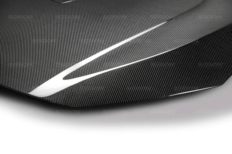 Seibon 2016-Current Honda Civic TR Carbon Fiber Hood - Image 5