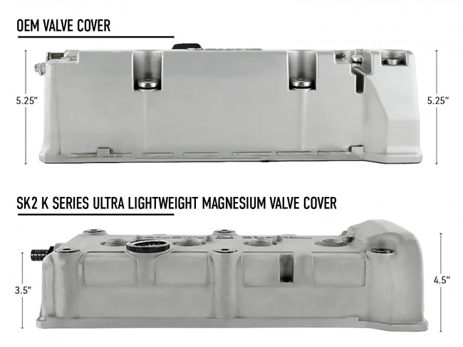Skunk2 Racing K-Series Lightweight Magnesium Valve Cover - Image 5