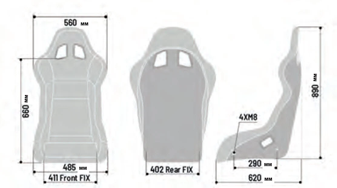 Sparco Evo QRT Bucket Seat - Image 10