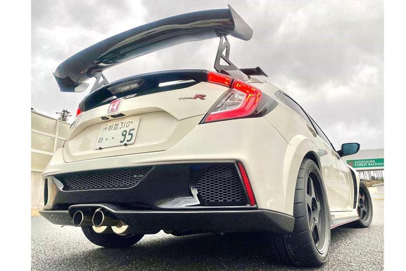 Spoon Sports 17+ Civic Type R FK8 Rear Aero Bumper - Image 3