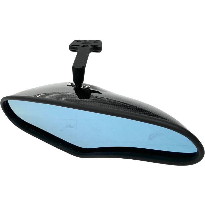 Vaikhari USA Monaco Style Carbon Fiber Convex Rear View Mirror - Image 4
