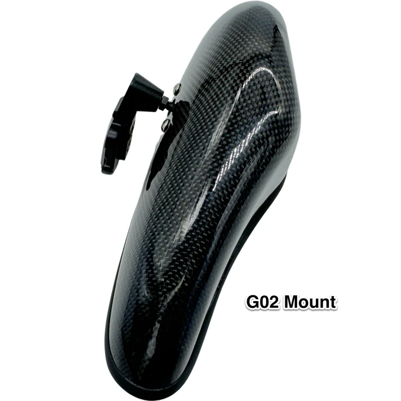 Vaikhari USA Monaco Style Carbon Fiber Convex Rear View Mirror - Image 5