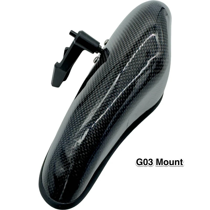 Vaikhari USA Monaco Style Carbon Fiber Convex Rear View Mirror - Image 6