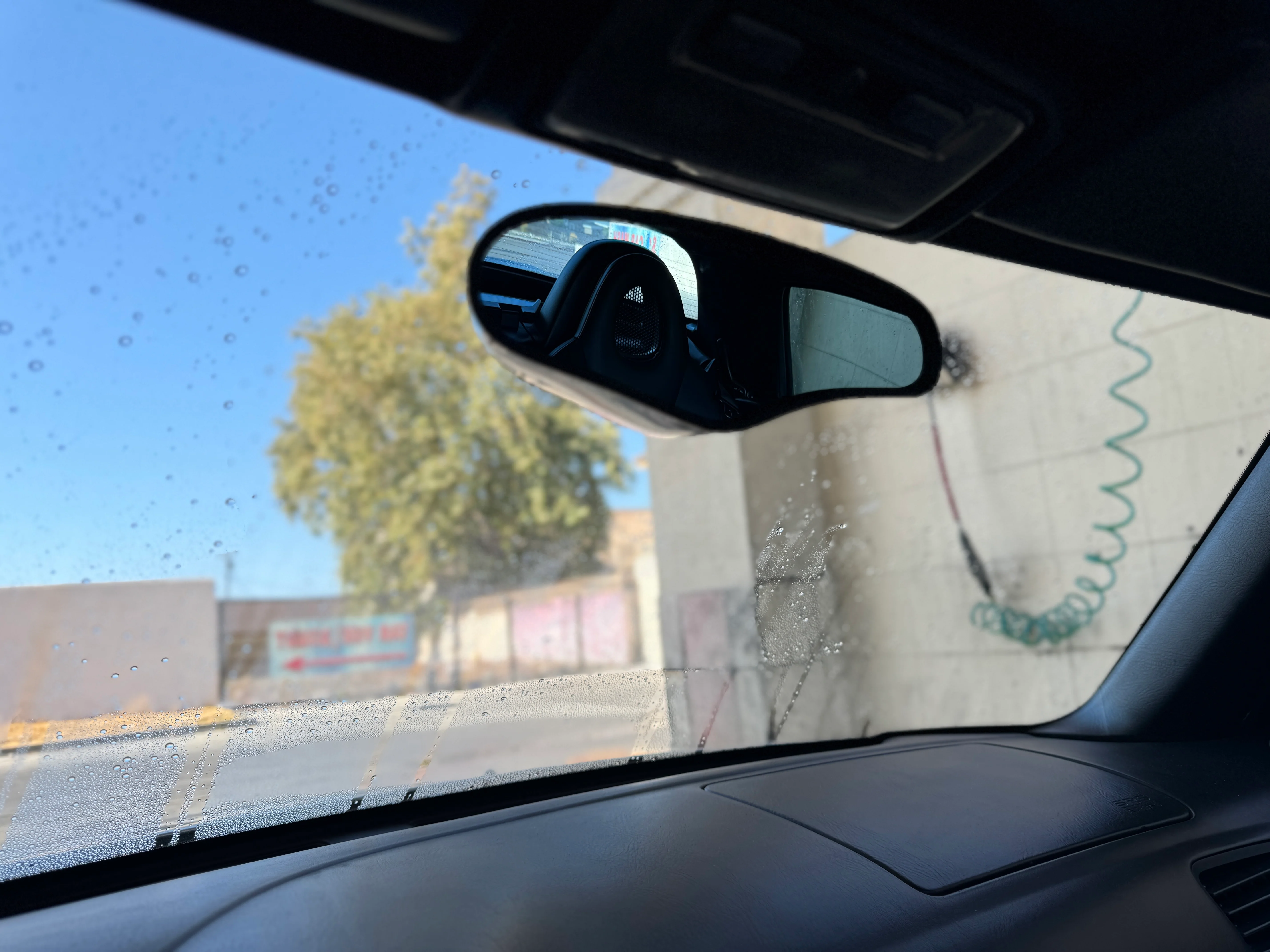 Vaikhari USA Monaco Style Carbon Fiber Convex Rear View Mirror - Image 9