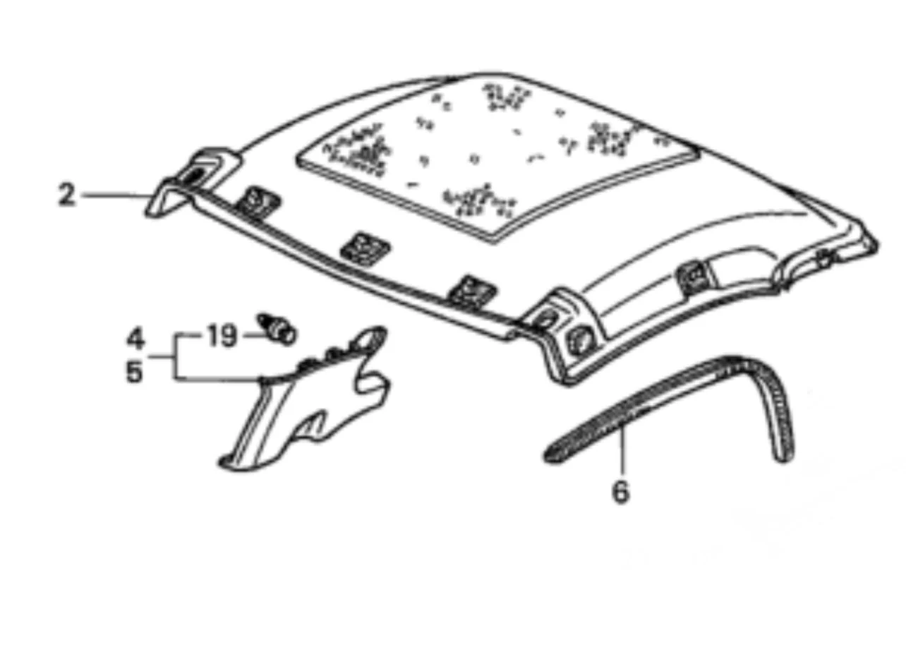 Vaikhari USA OE Style hardtop Interior Plastics Kit - Image 9