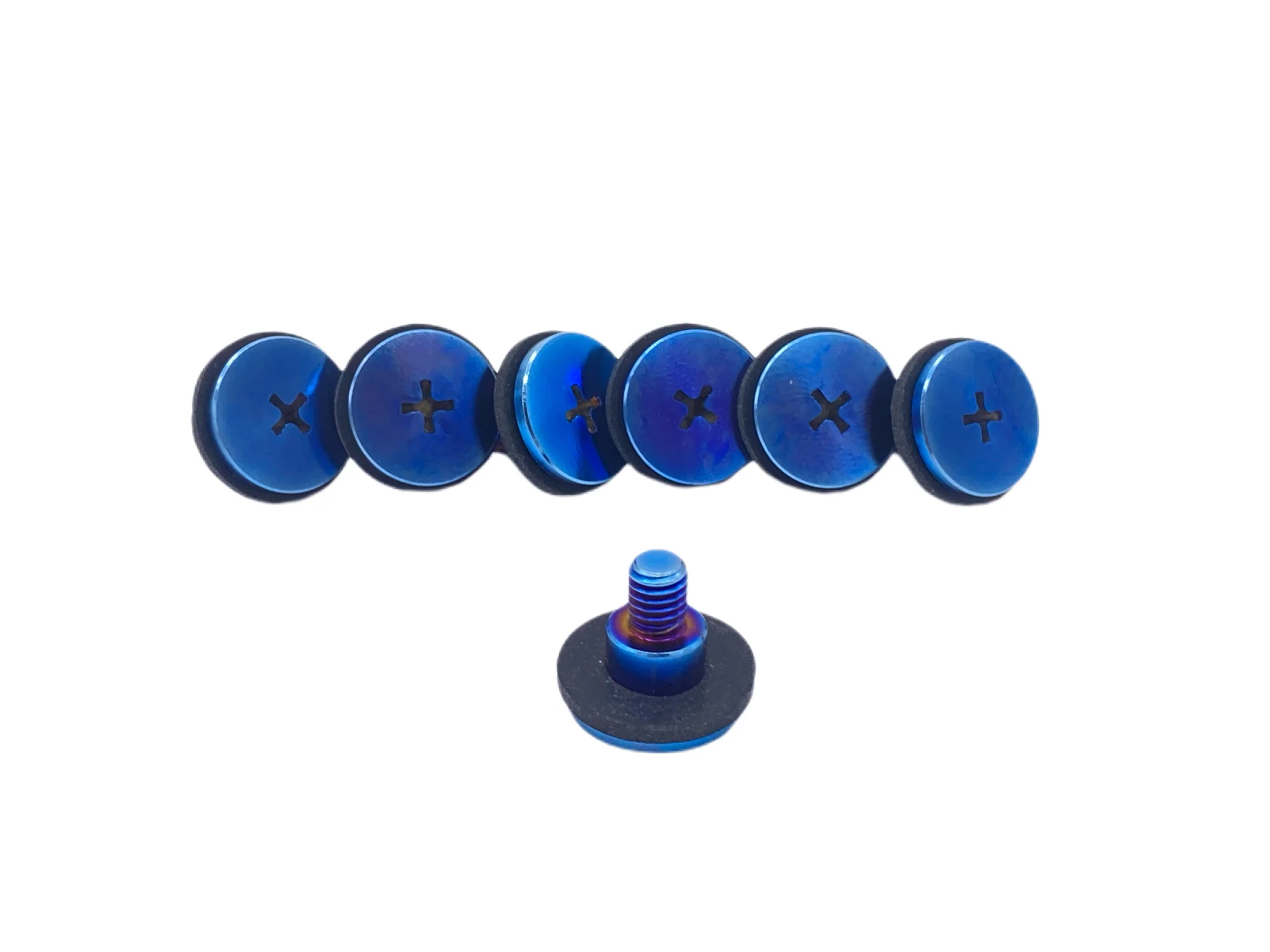 Vaikhari USA Titanium Burnt Philips Head Honda Bumper Assy Bolt Kit - Image 3
