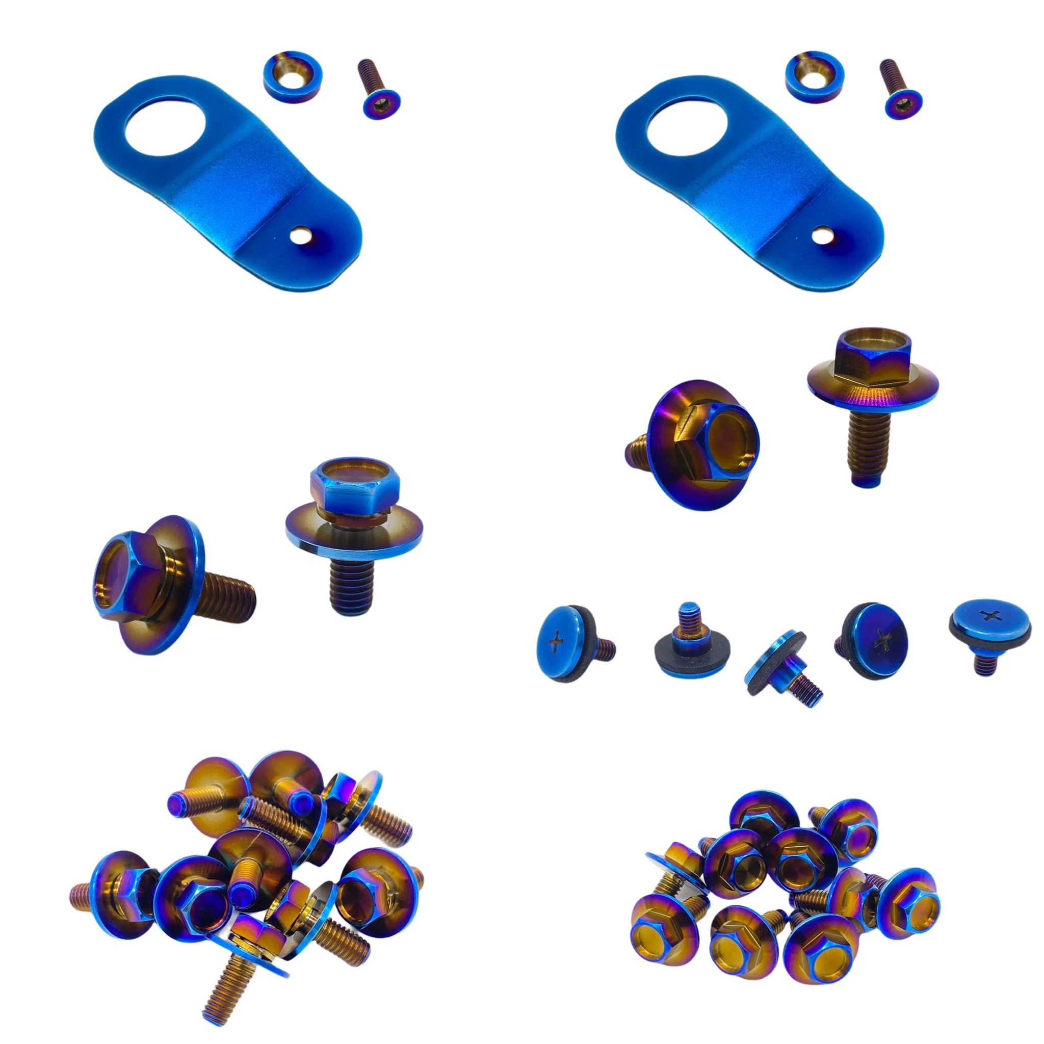Vaikhari USA Titanium OEM S2000 Dress Up Bolt Kit (65 pc) - Image 13